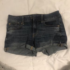 american eagle super stretch shorts